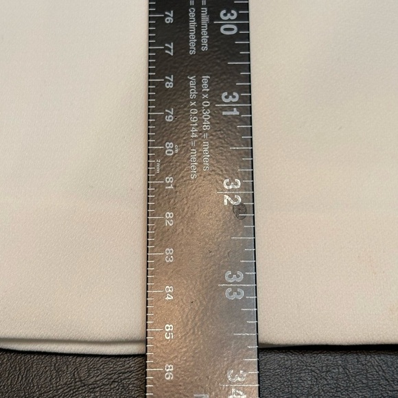 Ann Taylor Women Size 2 Ivory Jewel Neck 3/4 Sleeve Sheath Dress - Picture 16 of 16